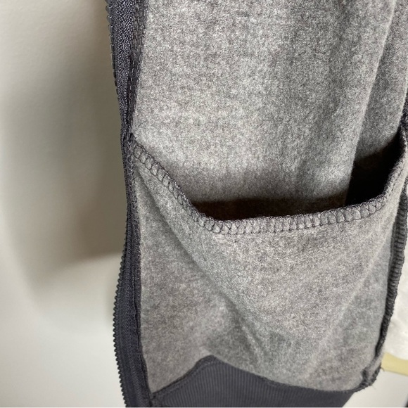 Danskin Grey Marble Zip Up Hooded Sweatshirt - Picture 7 of 11